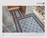 2019, Juli - Villa Reichenbach (Balkonsanierung) - komplette Instandsetzung der Wand-, Decken und Bodenflächen im Balkonbereich, Ergänzung des Randfrieses