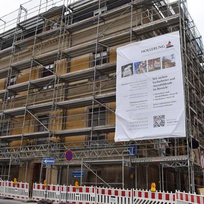 Bild Bauvorhaben "Annaberg-Buchholz Finanzamt Geb. A - Fassadensanierung"