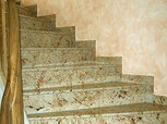 Treppenaufgang - Wendeltreppe aus Granit