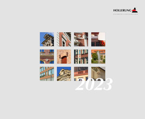 Deckblatt Steinrestaurierung - Fassadenkalender 2023