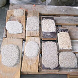 Steinsanierung - Vorversuche auf mineralischer Steinersatz-Basis