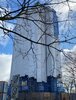 Wasserturm Rostock eingerüstet